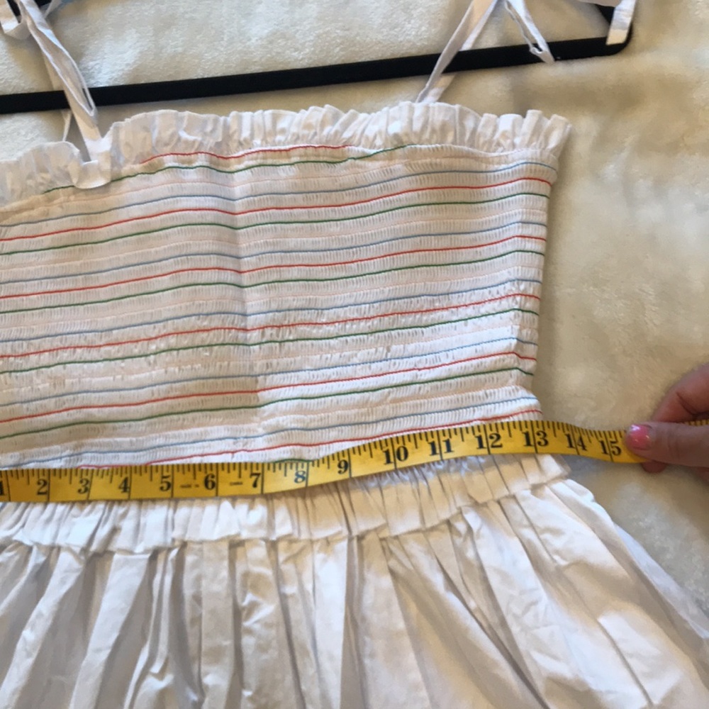 Smoked poplin dress by English Factory. - Picture 7 of 16